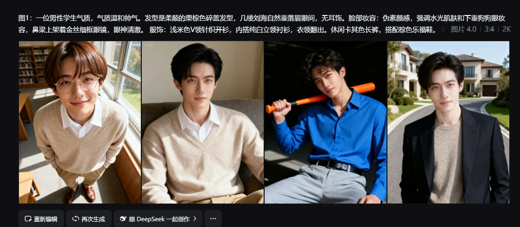18df620ej00t2ewsb00h0d000tr00d0m 即梦4.0文生图实测:出组图+剧情图、角色一致性、人像真实度、海报生成