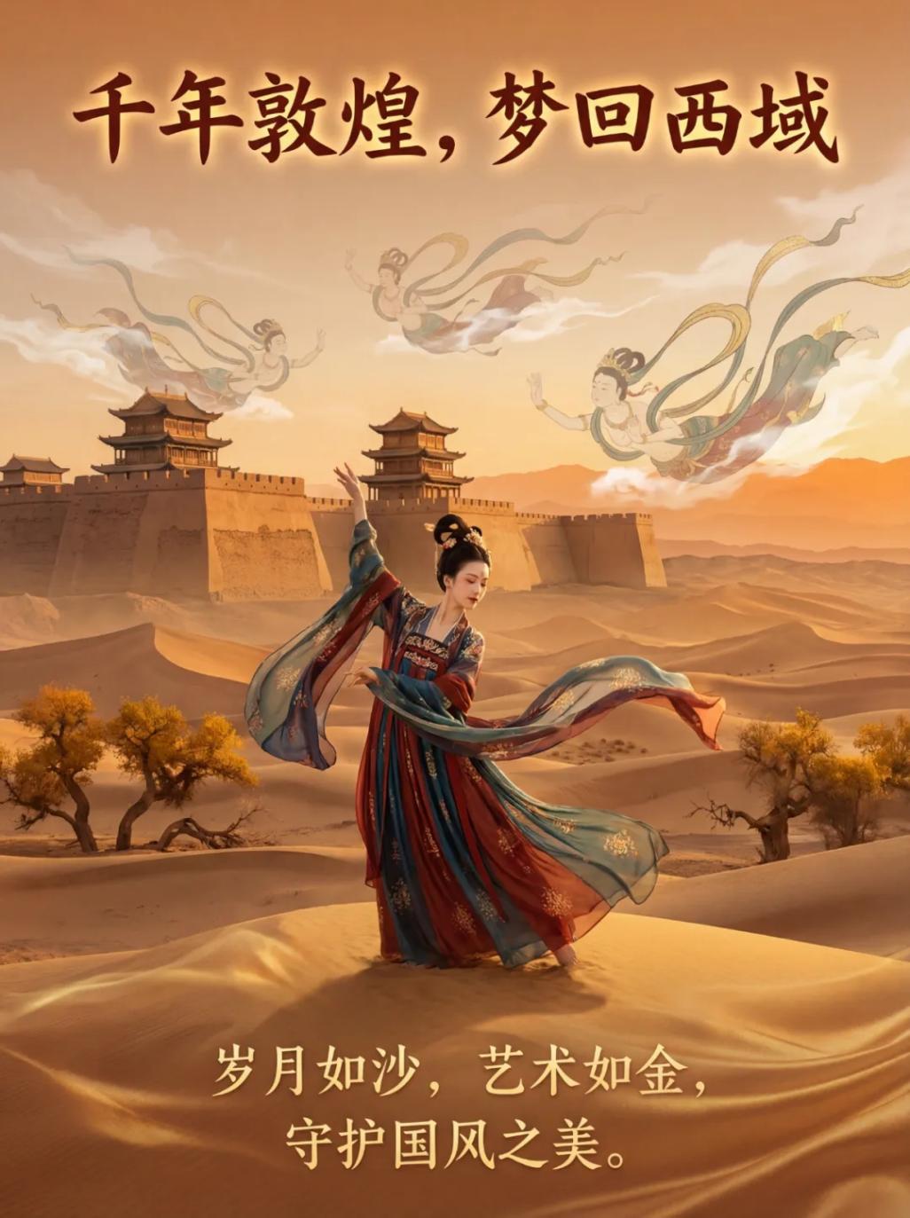 敦煌国风海报